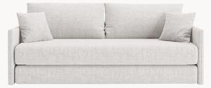 Divano letto 3 posti in ciniglia Shannon, larg. 209 cm