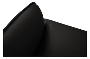 Divano in pelle nera , 235 x 90 cm Neso - Windsor & Co Sofas