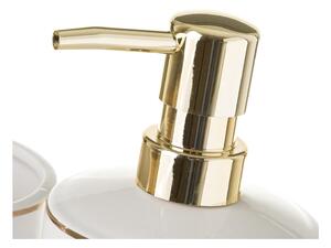 Set di accessori da bagno bianchi Gold Lining - Casa Selección
