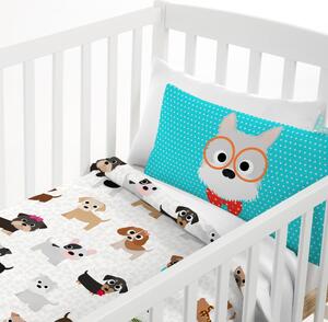 Copripiumino e cuscino in cotone per bambini, 100 x 120 cm - Mr. Fox