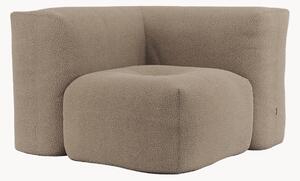 Modulo angolare in teddy-bouclé Soft