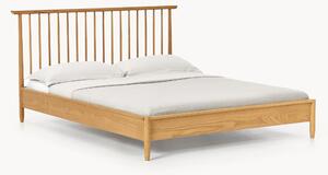 Letto in legno di pino con testiera Windsor