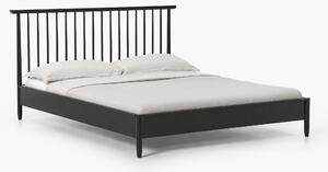 Letto in legno di pino con testiera Windsor