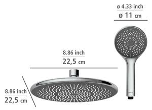 Set doccia in acciaio inox argento 120 cm Water Saving - Wenko