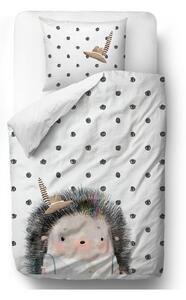 Biancheria da letto in cotone Hedgehog Boy, 140 x 200 cm Forest School - Butter Kings