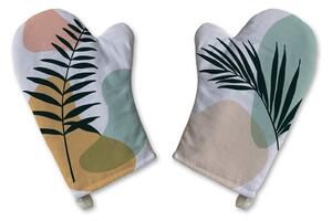 Set di 2 guanti da cucina in cotone Botanical Art - Butter Kings