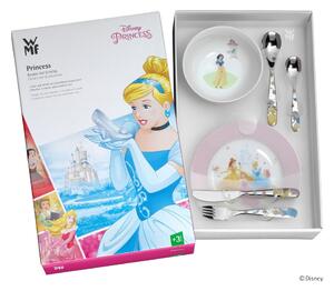 Set di 6 pezzi di posate e stoviglie in acciaio inox Princess per bambini Disney Princess - WMF