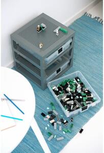 Organizzatore grigio con 3 cassetti Storage - LEGO®
