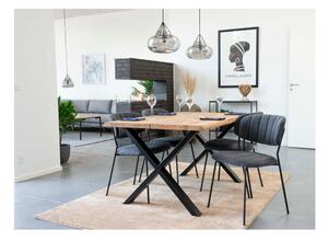 Tavolo da pranzo con piano in rovere massiccio , 140 x 95 cm Toulon - House Nordic