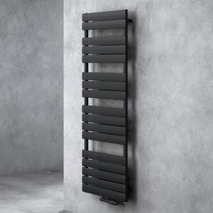 Doporro Scaldasalviette 160x60cm, Radiatore Piatto Termoarredo da Bagno Riscaldamento da Acqua Calda Portasciugamani in Acciaio, Antracite