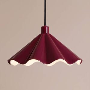 Lampada a sospensione Lilliet Lindby, dimmerabile, Rosso, Soggiorno / Sala da pranzo, Metallo, Moderno, Lampada a sospensione