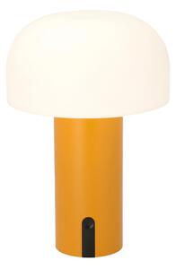 Lampada da tavolo a LED bianco/arancio (altezza 22,5 cm) Styles - Villa Collection