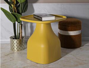 Tavolinetto Gea Giallo design moderno - Arrediorg