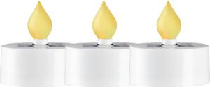 Set di 3 candele solari a LED Saul, altezza 5,5 cm - Star Trading