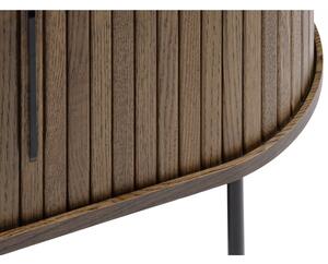 Tavolo TV marrone in rovere 120x56 cm Nola - Unique Furniture