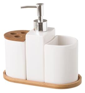 Set di accessori da bagno bianchi Simply - Casa Selección