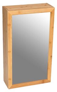 Mobile da bagno in legno di bambù con specchio Bambusa - Wenko