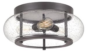 Plafoniera Industrial Nordica Trilogy Metallo Bronzo Antico 3 Luci E27