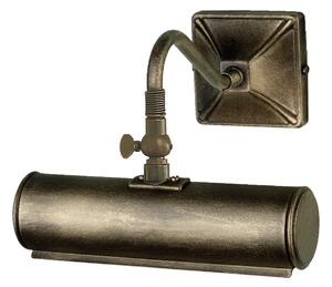 Applique Classica Picture Light Acciaio Nero Oro 1 Luce E14