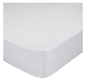 Lenzuolo elastico in cotone bianco, 70 x 140 cm Basic - Happy Friday