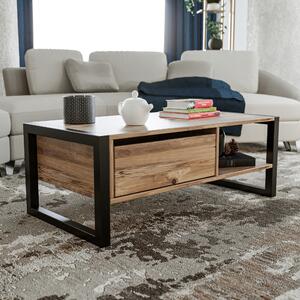 Skye Decor, Haldizen, tavolini, pino atlantico, 105 x 40 x 55 cm