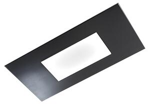Plafoniera Contemporanea Pixel Metallo Nero Led 40W