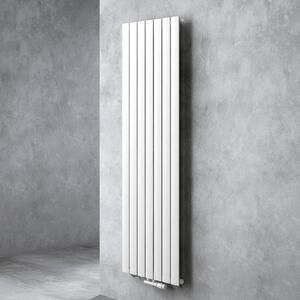 Doporro Radiatore Verticale da Bagno 180x54cm, Radiatore a Pannello Termoarredo da Parete e Pavimento in Acciaio, Bianco