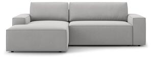 Divano letto angolare grigio chiaro (angolo sinistro) Jodie - Micadoni Home