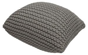 Pouf cuscino grigio in maglia - Bonami Essentials