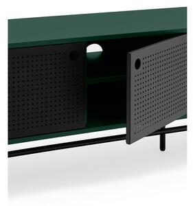 Tavolo TV nero e verde Punto - Teulat
