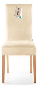 Coprisedia beige con rivestimento elastico per sedie 48 cm Sento – Restilo