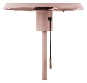 Lampada da tavolo rosa chiaro con paralume in metallo (altezza 36 cm) Office Retro - Leitmotiv