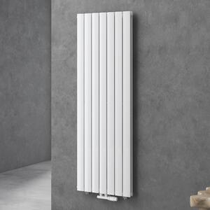 Doporro Radiatore Verticale da Bagno 160x54cm, Radiatore a Pannello a Doppio Strato Termoarredo da Parete e Pavimento in Acciaio, Bianco