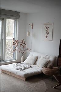 Divano letto marrone e beige 140 cm Roots - Karup Design