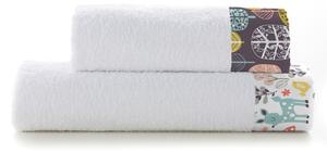 Set di asciugamani e teli da bagno in cotone 2 pezzi 50x100 cm Woodland - Moshi Moshi