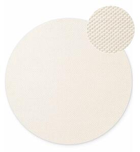 Tappeto rotondo color crema in lana tessuto a mano ø 160 cm Lyon Beans – Elle Decoration