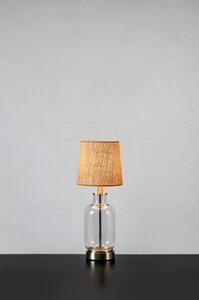 Lampada da tavolo in colore naturale con paralume in juta (altezza 43 cm) Costero - Markslöjd