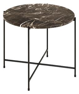 Tavolino rotondo con piano in marmo ø 52 cm Avila – Actona