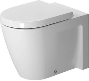 Duravit Starck 2 - WC a terra, 370 mm x 570 mm, bianco - vaso, con WonderGliss 21280900001