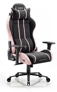 Sedia gaming in tessuto nero-rosa Diablo X-One 2.0 Akira Pink Normal