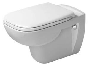 Duravit D-Code - WC sospeso, Rimless, con HygieneGlaze, bianco alpino 25700920002