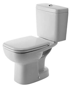 Duravit D-Code - Vaso WC combinato, scarico inferiore, bianco alpino 21110100002