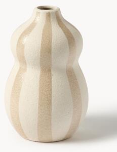 Vaso dipinto a mano Ellen, alt. 18 cm