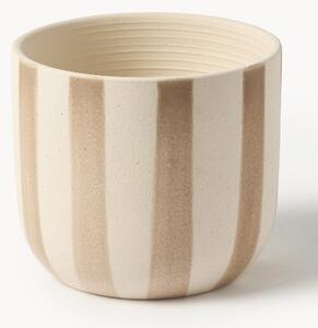 Portavaso dipinto a mano Ellen, alt. 12 cm
