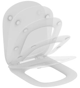 Ideal Standard Tesi - Sedile WC ultrapiatto softclose, bianco T352701