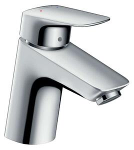 Hansgrohe Logis - Miscelatore monocomando 70 per lavabo, con sistema di scarico Push-Open, cromato 71077000