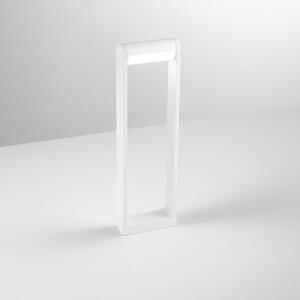 Paletto Esterno Moderno Orienta Alluminio Bianco Led 12W 3000K Ip65