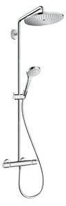 Hansgrohe Croma Select S - Set doccia Showerpipe 280 con termostato, EcoSmart 9 l/min, cromato 26794000