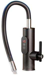 Scaldabagno elettrico 220V 3300W - Miscelatore da cucina senza serbatoio, modello slim, adatto per cucina, giardino, bagno e camper [Classe energetica A]