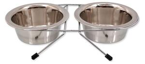 Set di ciotole con supporto in acciaio inox per cane ø 13 cm Dog Fantasy – Plaček Pet Products